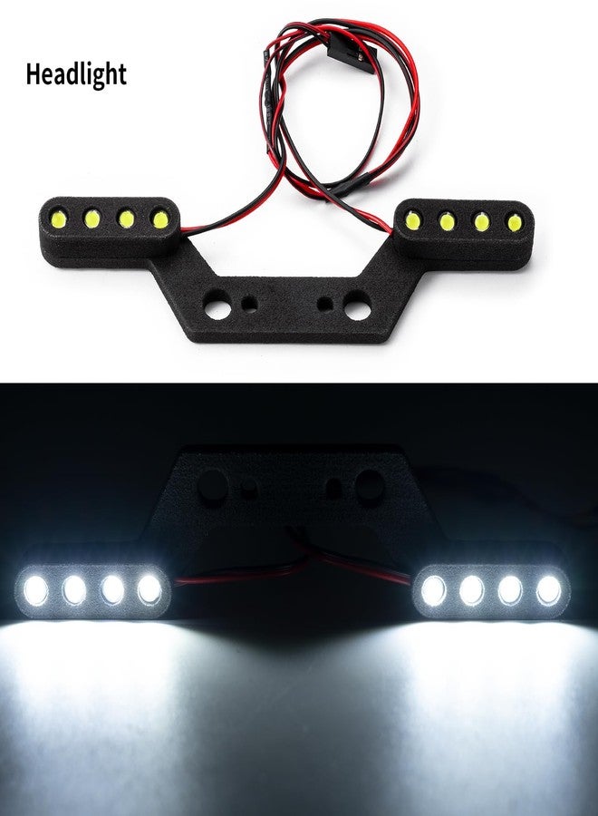 Benedict Harry طقم مصابيح LED أمامية وخلفية لسيارات التحكم عن بعد ARRMA Big Rock 3S بمقياس 1/10، قطع غيار مُحسّنة - Image 4